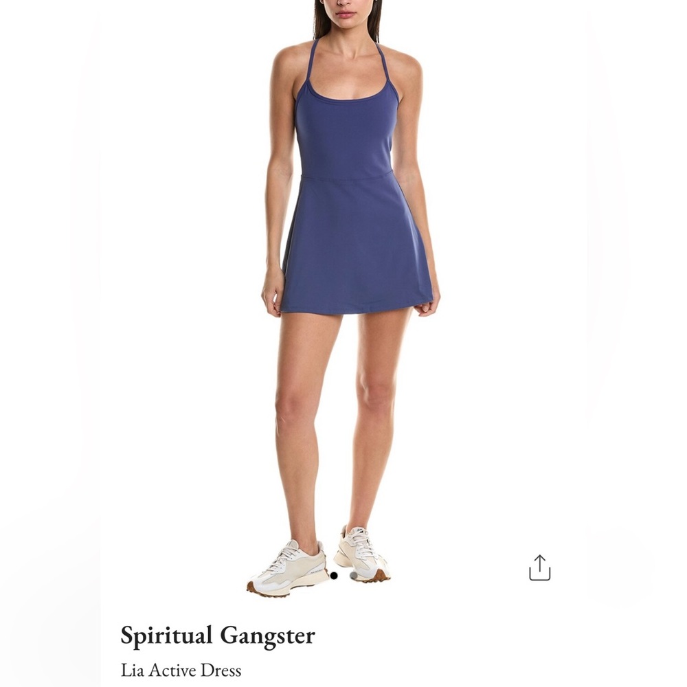Spiritual Gangster Lia active dress with built in shorts